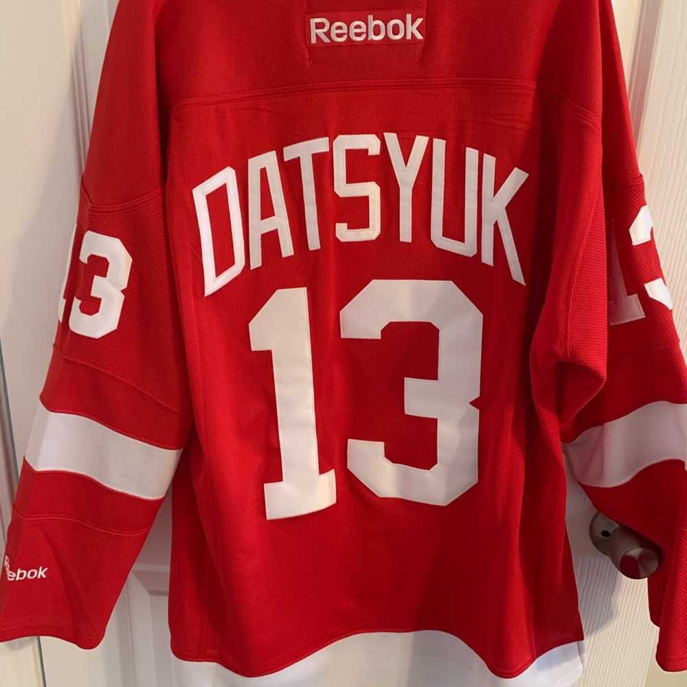 Reebok Premier NHL Jersey Detroit Redwings Datsyuk